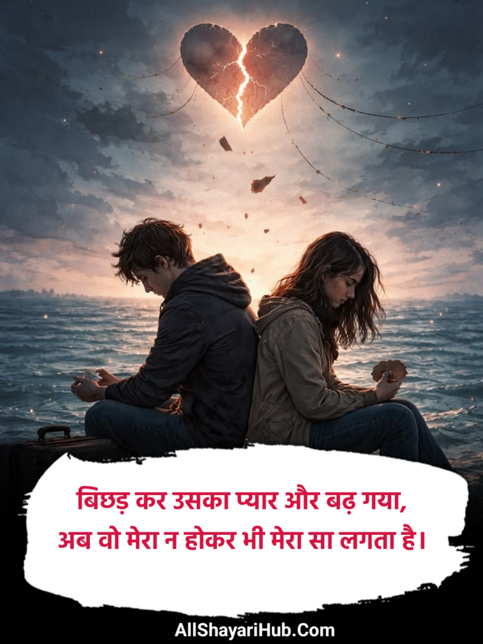 Breakup Shayari 2 Line
