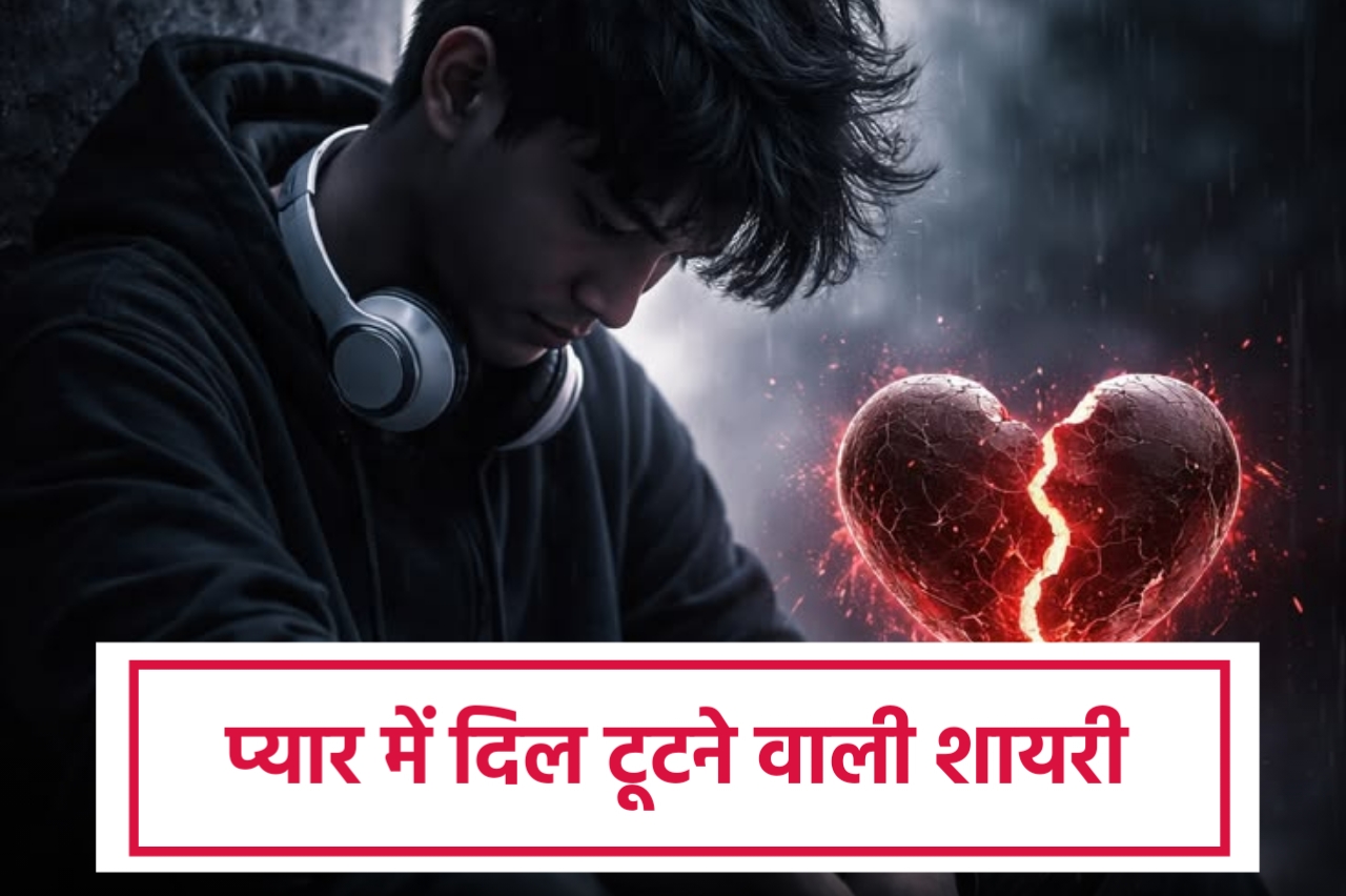Pyar Me Dil Tutne Wali Shayari