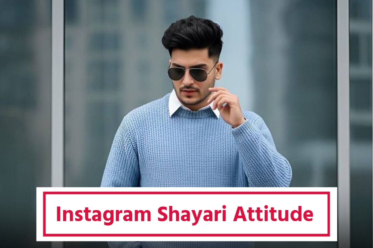 Instagram Shayari Attitude